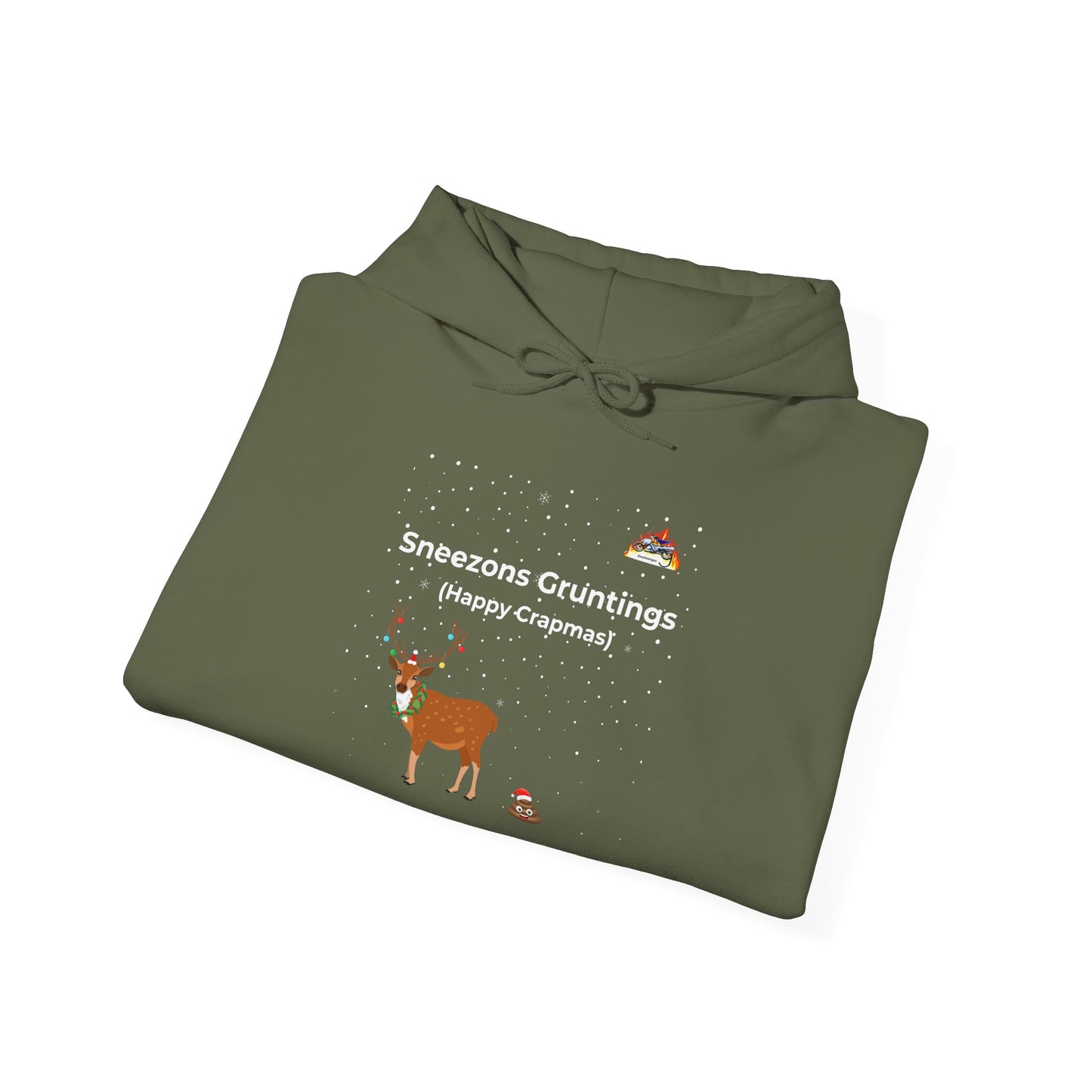 Sneezons Gruntings Holiday Hoodie | Unisex Heavy Blend™ Sweatshirt