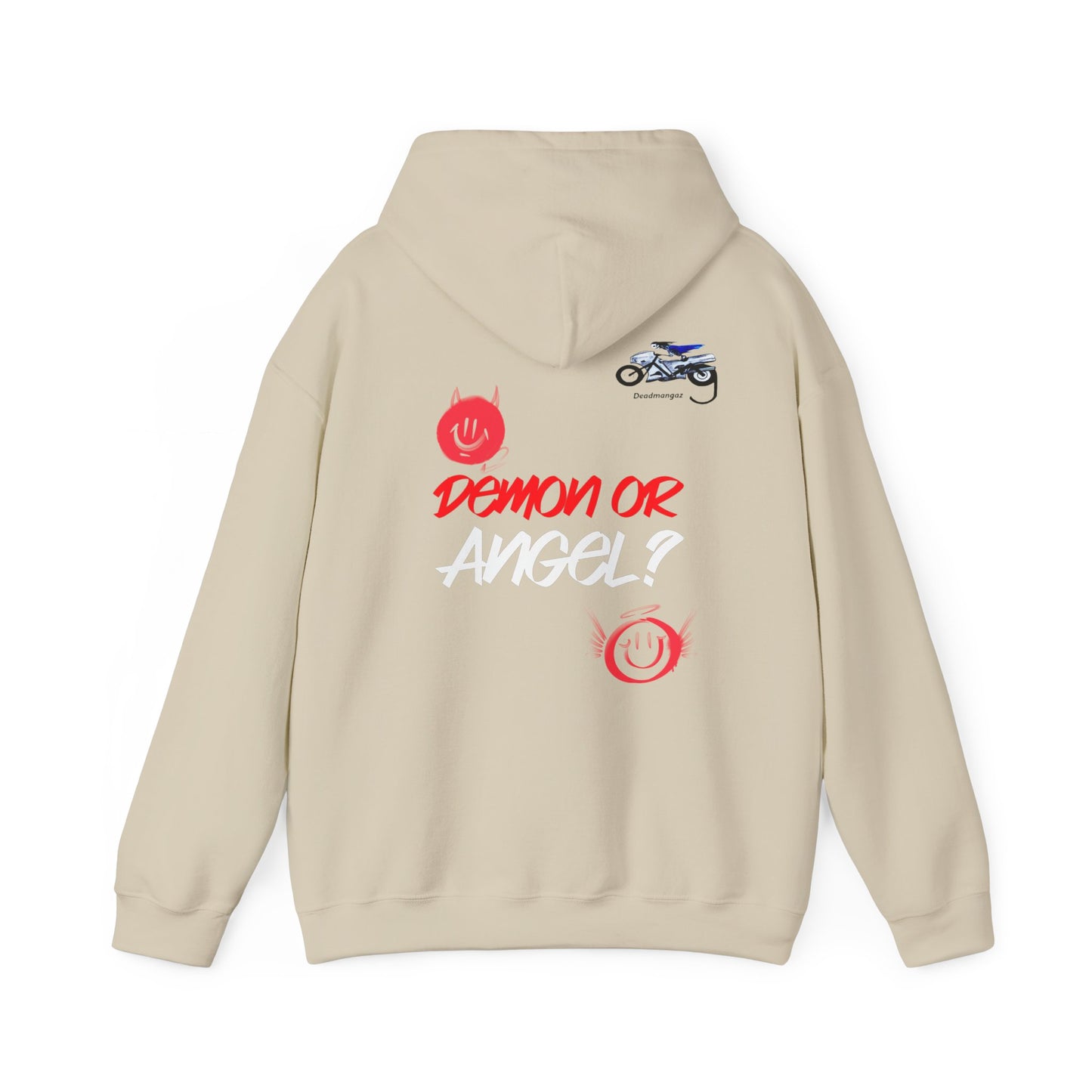Demon OR Unisex Heavy Blend™ Hooded Sweatshirt - Bold Graphic Hoodie for Streetwear Style