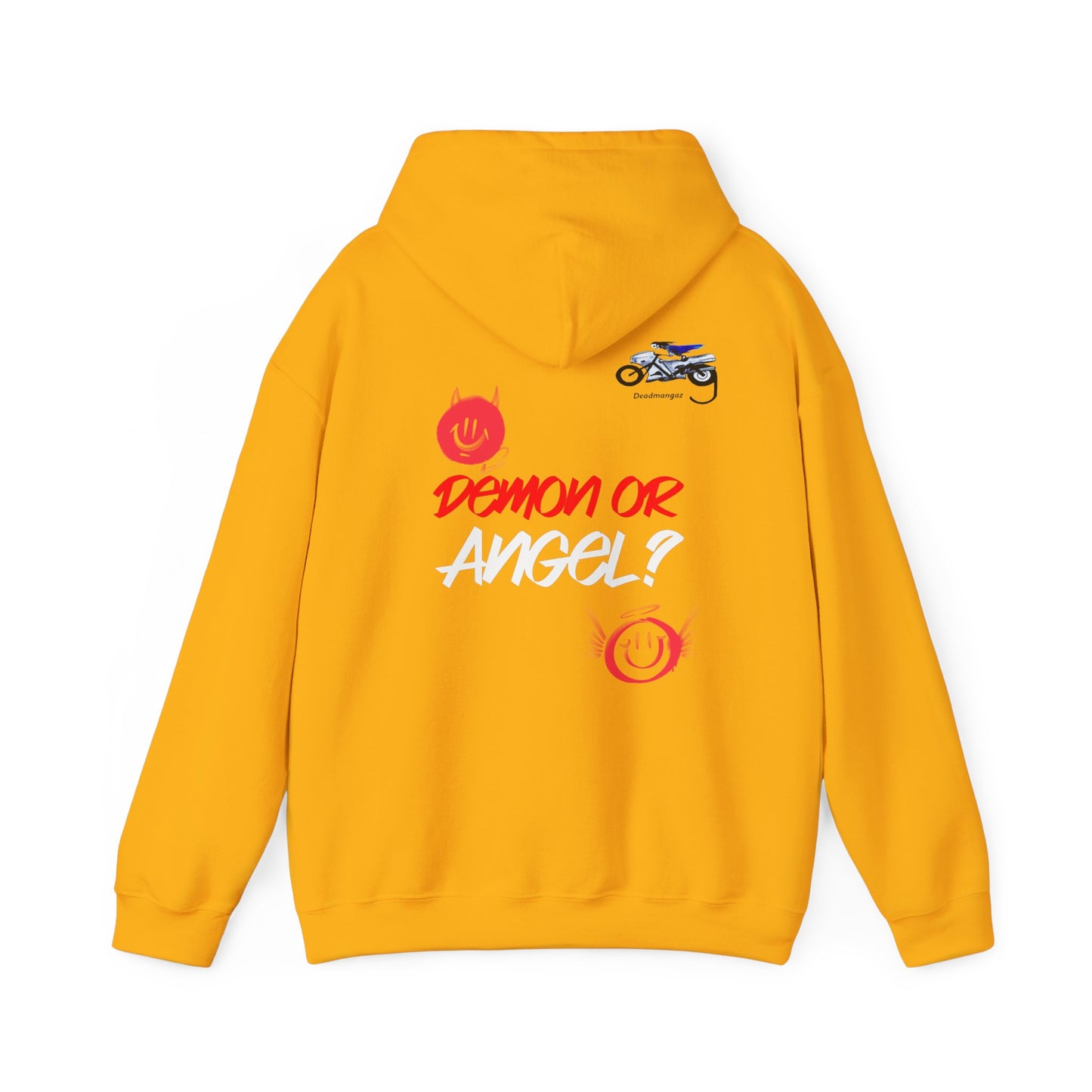 Demon OR Unisex Heavy Blend™ Hooded Sweatshirt - Bold Graphic Hoodie for Streetwear Style