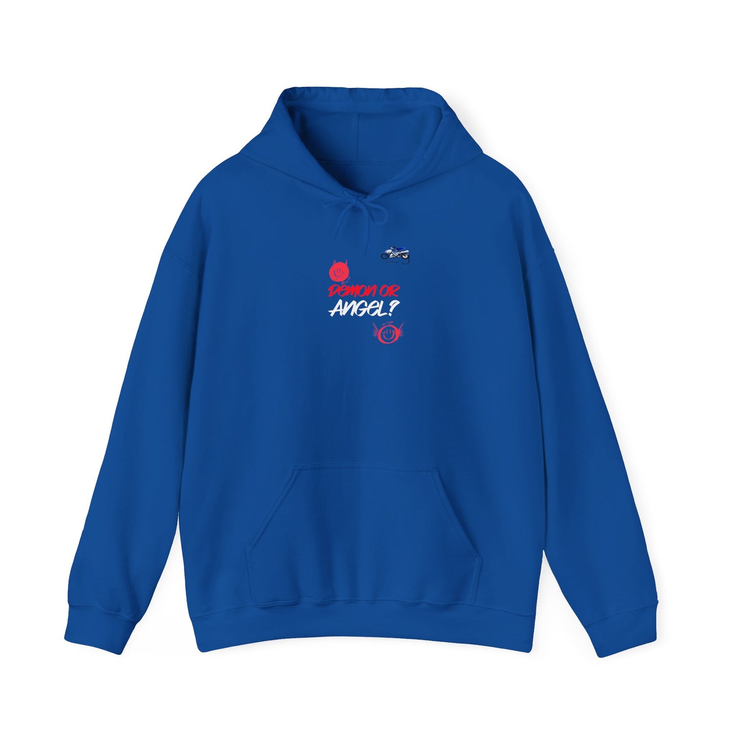 Demon or Angel? Unisex Heavy Blend™ Hooded Sweatshirt