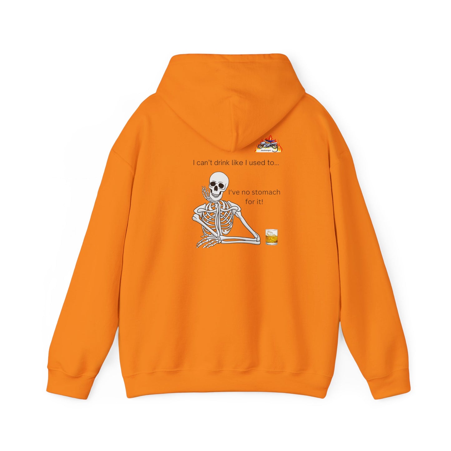 Funny Skeleton Quote Unisex Heavy Blend™ Hoodie