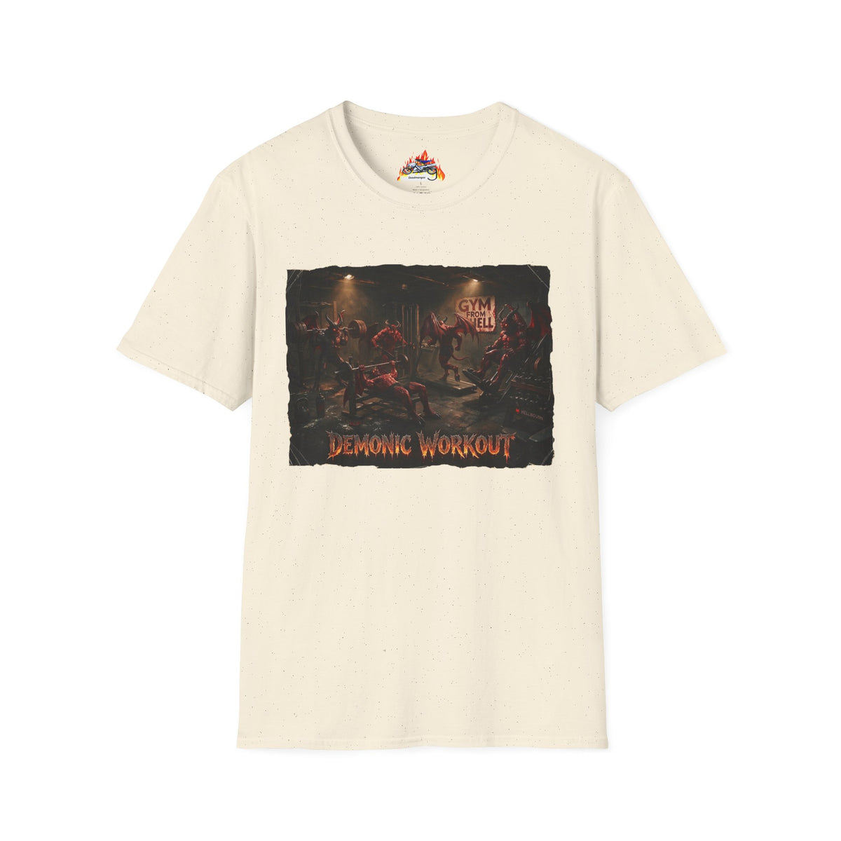 Gym From Hell T-Shirt — Demonic Workout Graphic Tee