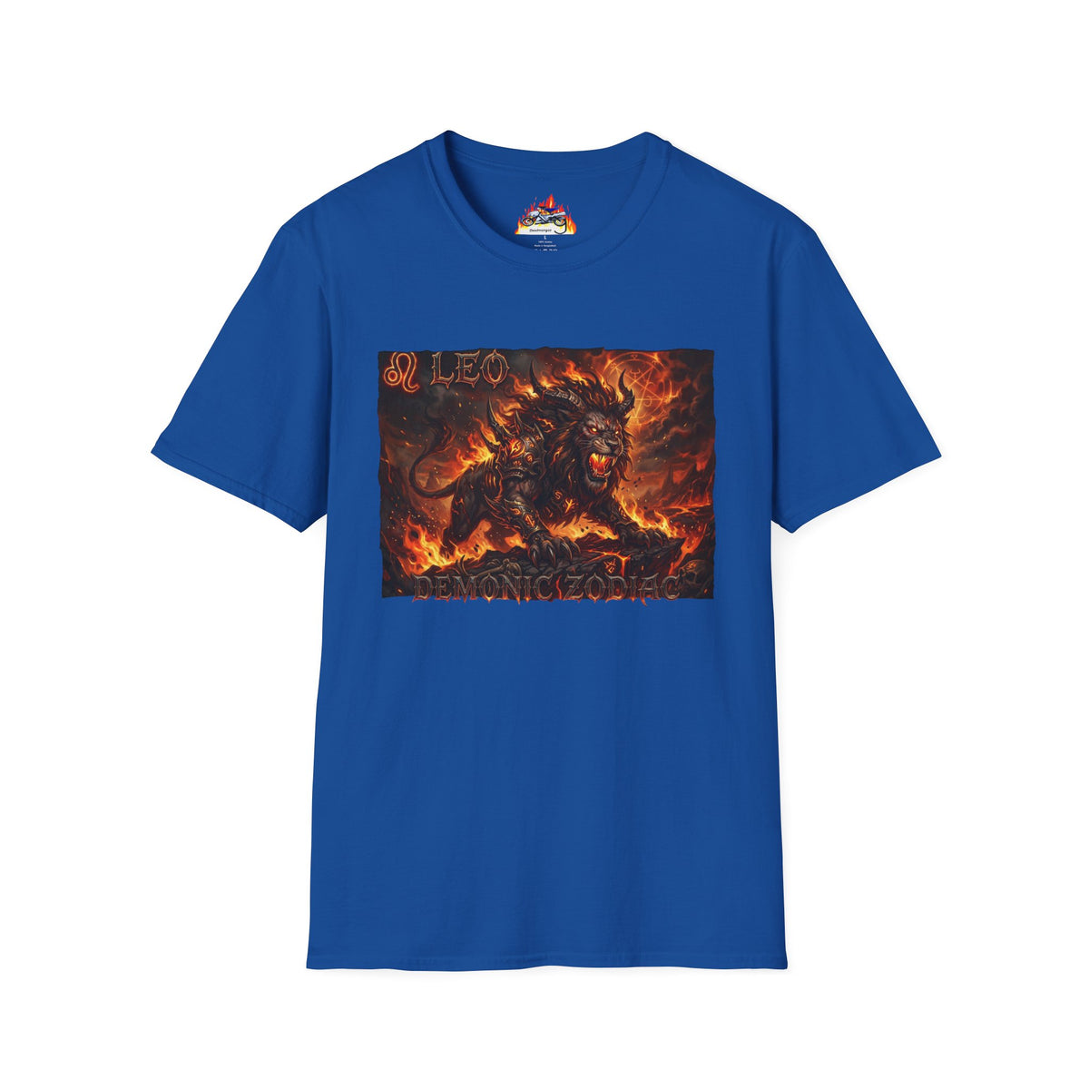 Leo Zodiac T‑Shirt — Fiery Lion Astrology Tee