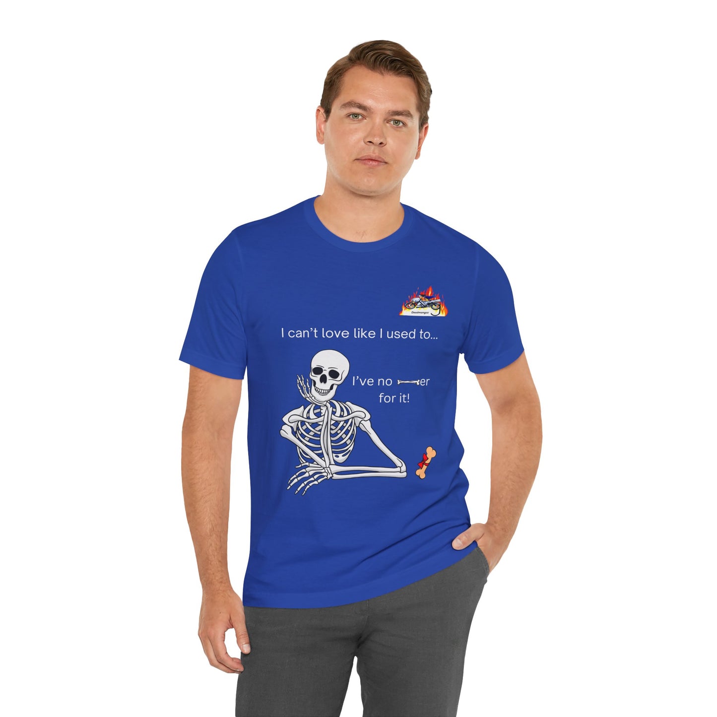 Funny Skeleton Love Tees for Halloween