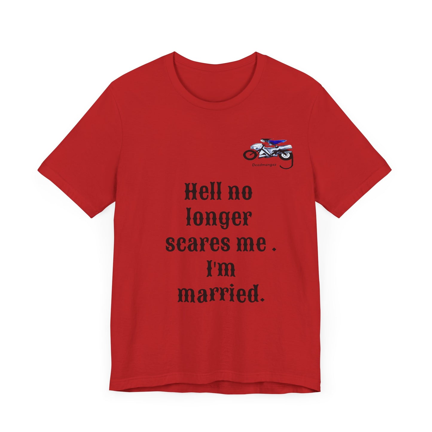 Funny Married Life Unisex Jersey Short Sleeve Tee