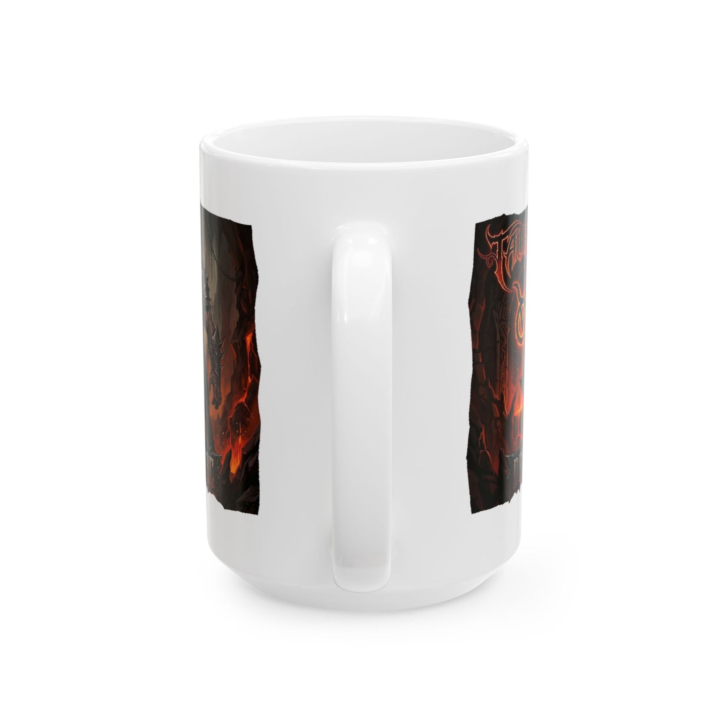 Taurus Zodiac Demon Mug - Fiery Astrological Coffee Cup (11oz/15oz)