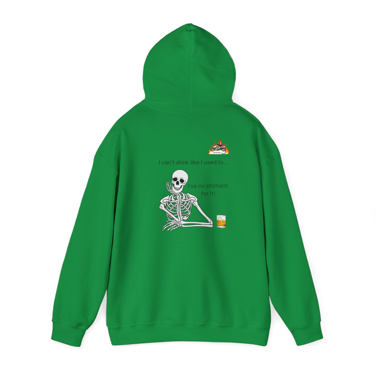 Funny Skeleton Quote Unisex Heavy Blend™ Hoodie