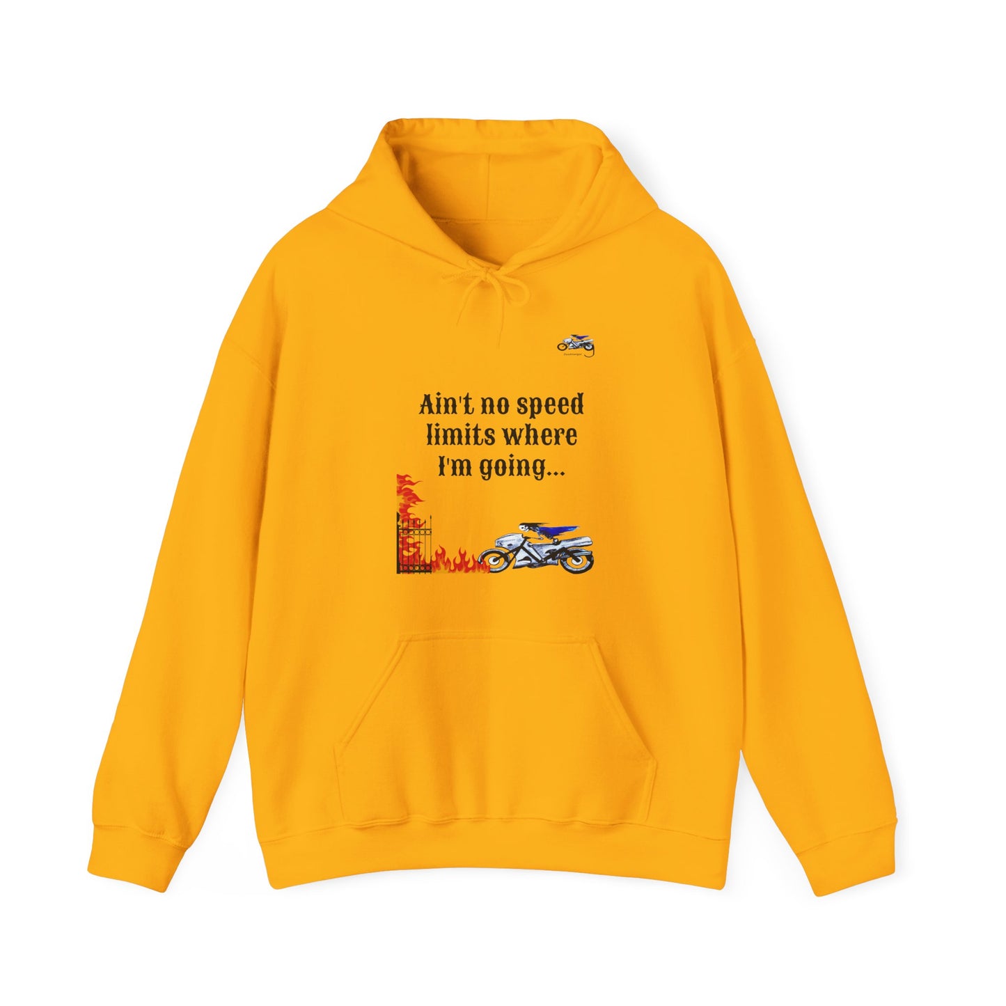 Ain't No Speed Limits Hooded Sweatshirt - Unisex Heavy Blend