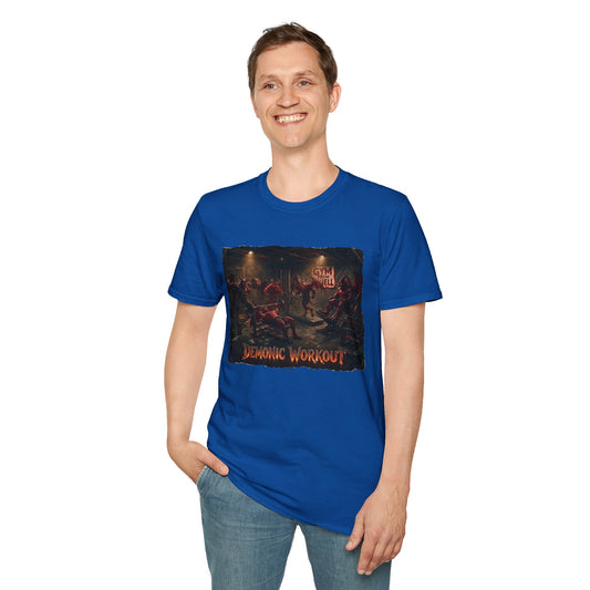 Gym From Hell T-Shirt — Demonic Workout Graphic Tee