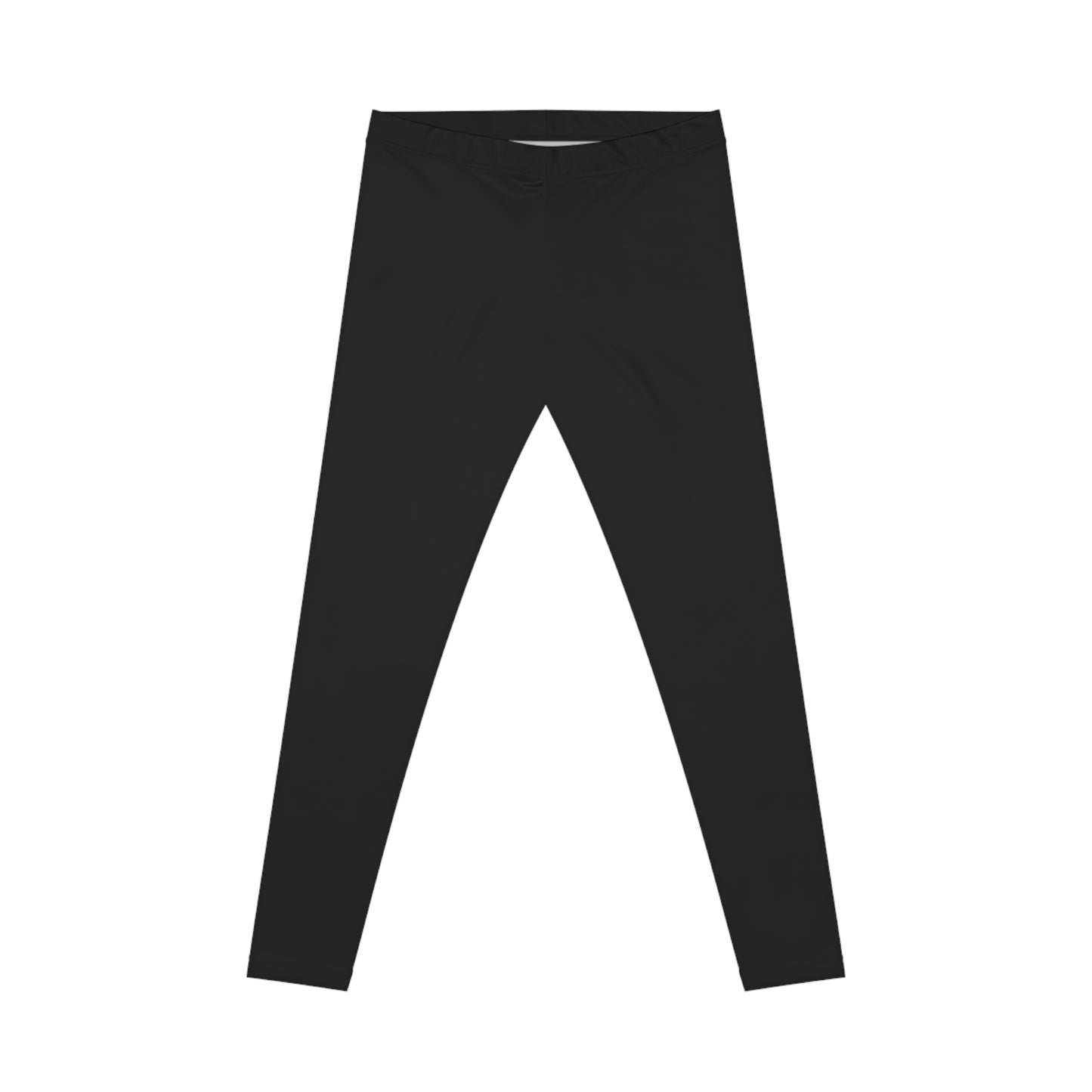 Demon or Angel? Women's Black Graphic Leggings