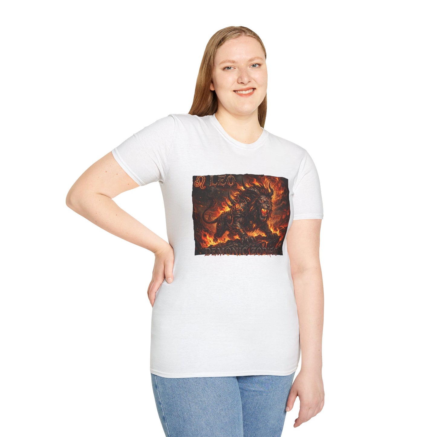 Leo Zodiac T‑Shirt — Fiery Lion Astrology Tee