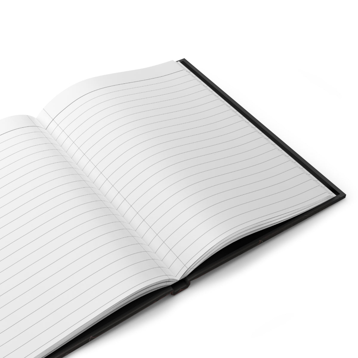 Aquarius Zodiac Hardcover Journal — Dark Fantasy Lined Notebook