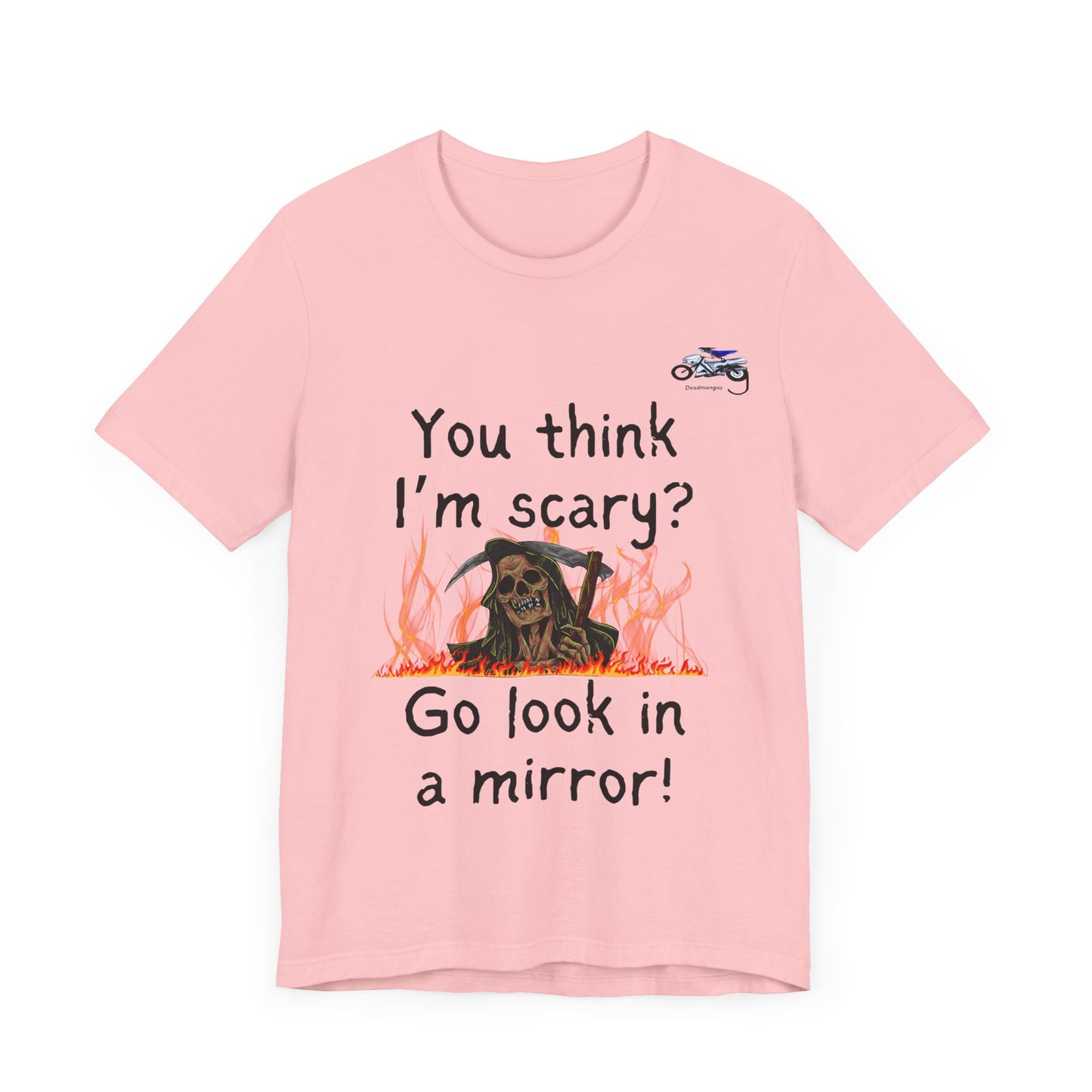 Halloween Humor Unisex Short Sleeve Tee - "You Think I'm Scary?"