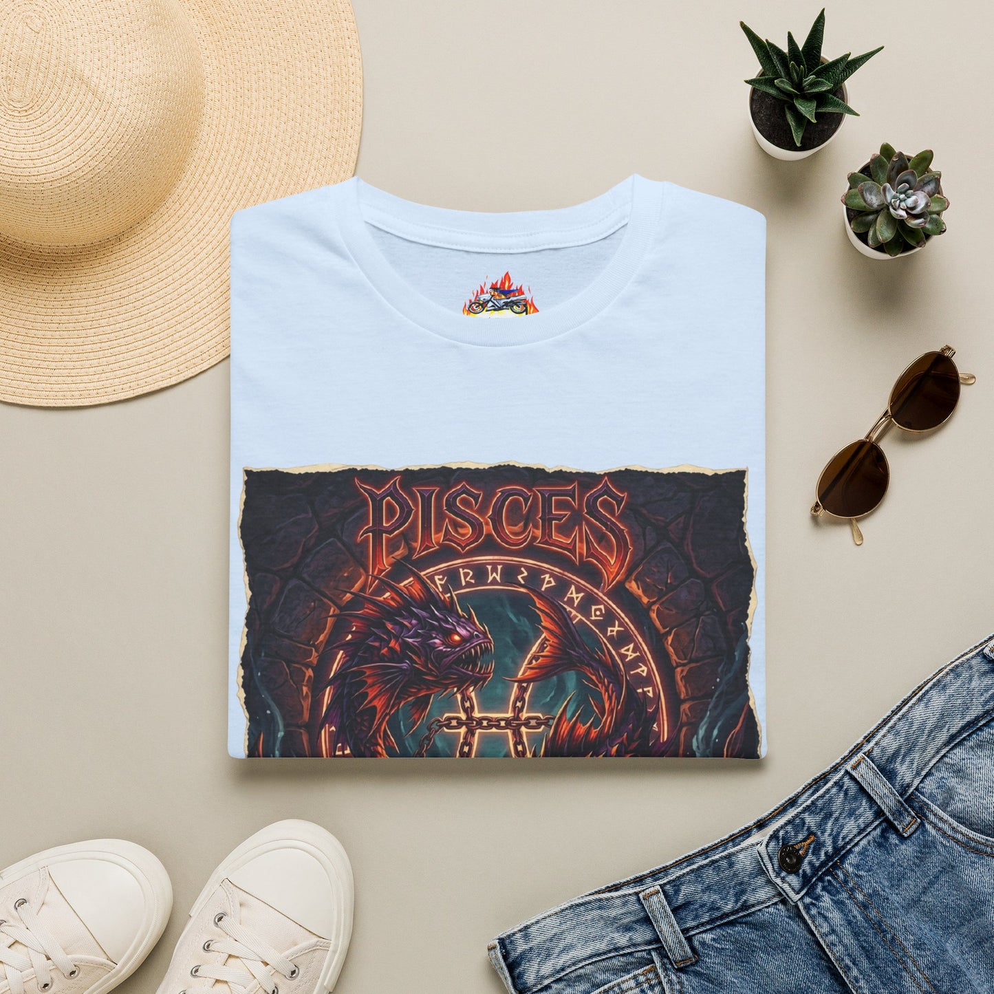 Pisces Zodiac T-Shirt — Mystic Horoscope Graphic Tee