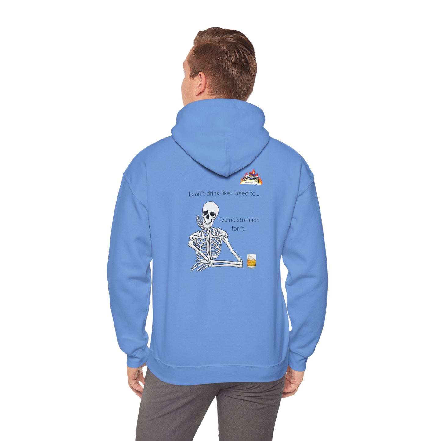 Funny Skeleton Quote Unisex Heavy Blend™ Hoodie