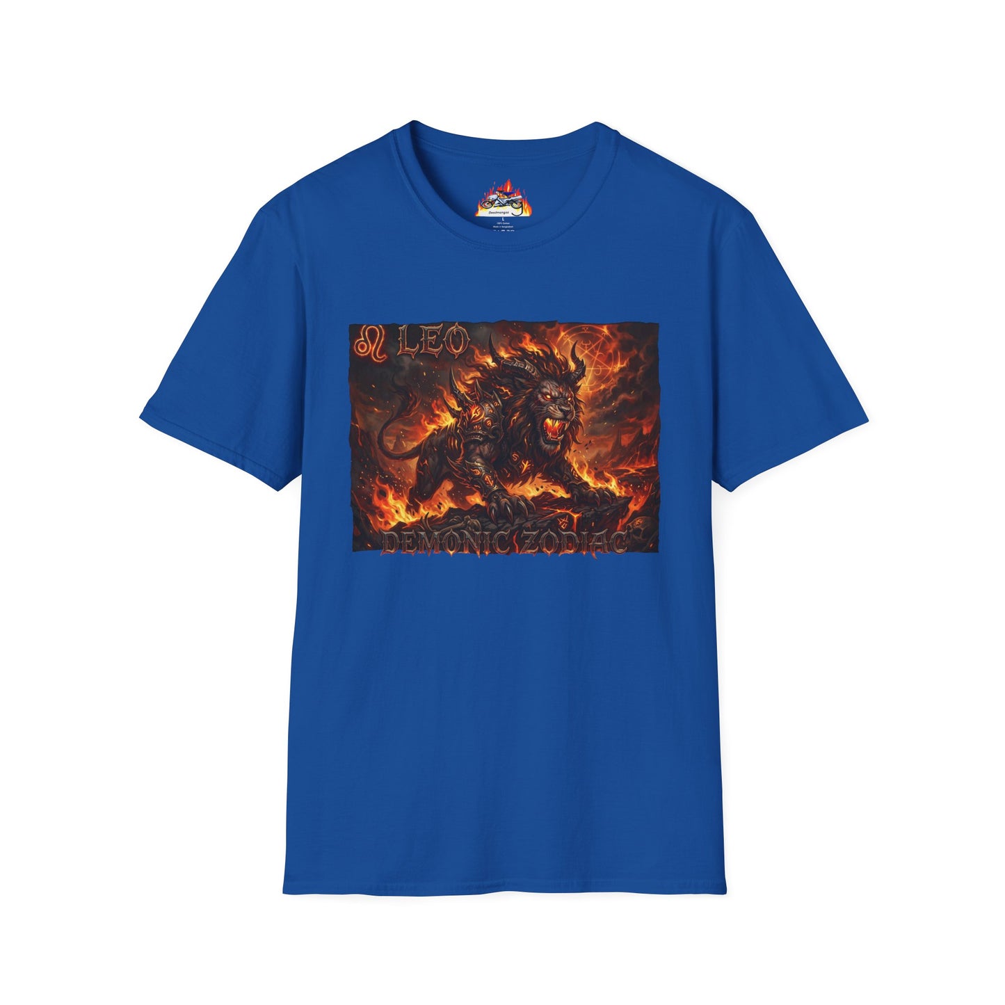 Leo Zodiac T‑Shirt — Fiery Lion Astrology Tee