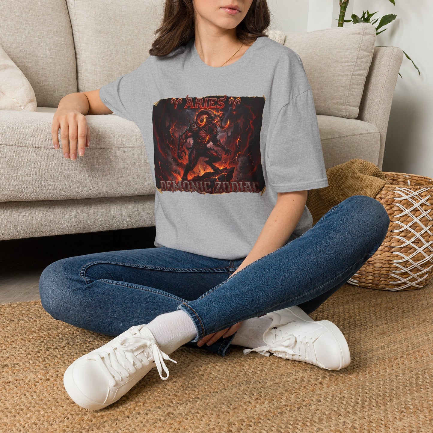 Aries Zodiac T-Shirt — Fiery Ram Astrology Tee