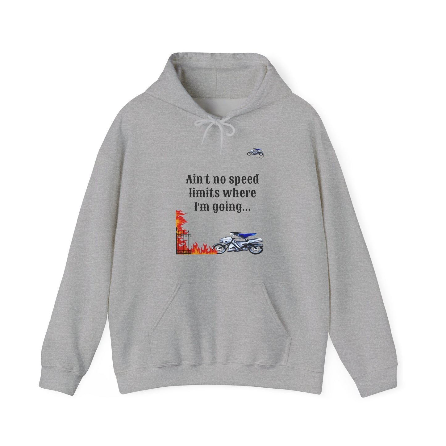 Ain't No Speed Limits Hooded Sweatshirt - Unisex Heavy Blend