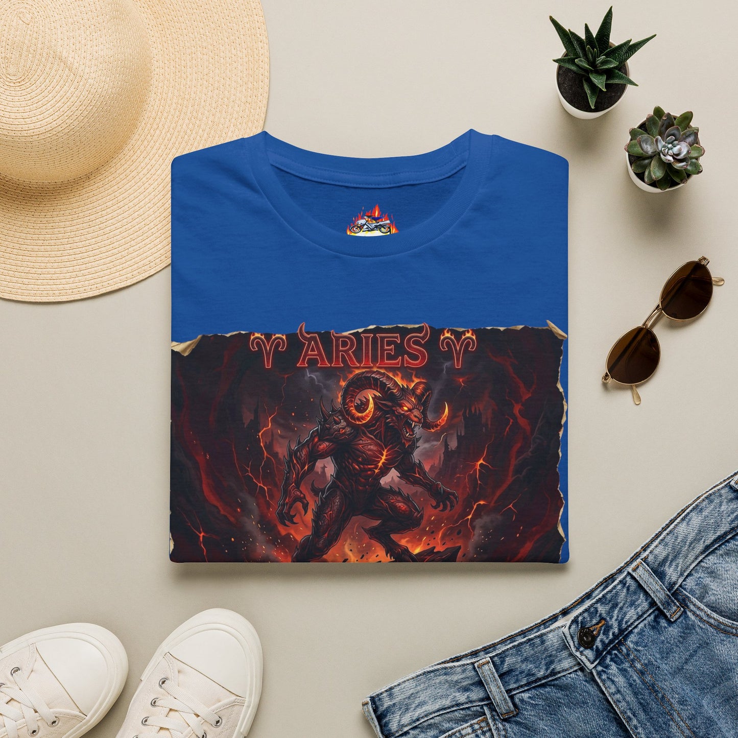 Aries Zodiac T-Shirt — Fiery Ram Astrology Tee